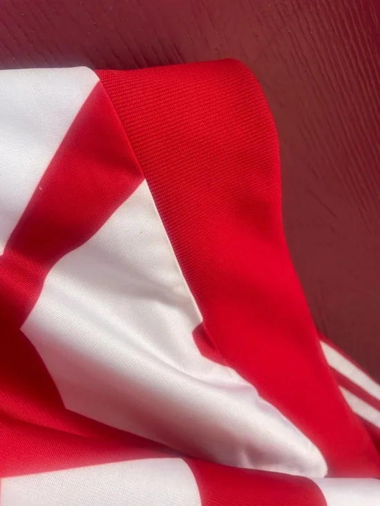 Adidas BOLD AGE track suit maxi Red & White Dress pockets - Picture 11 of 13